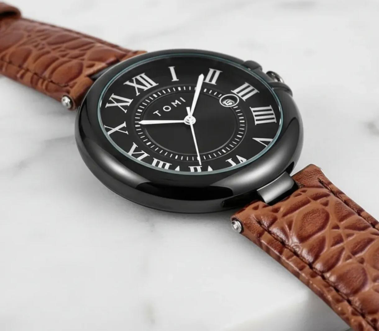 TOMI Classic Roman Numeral Watch –