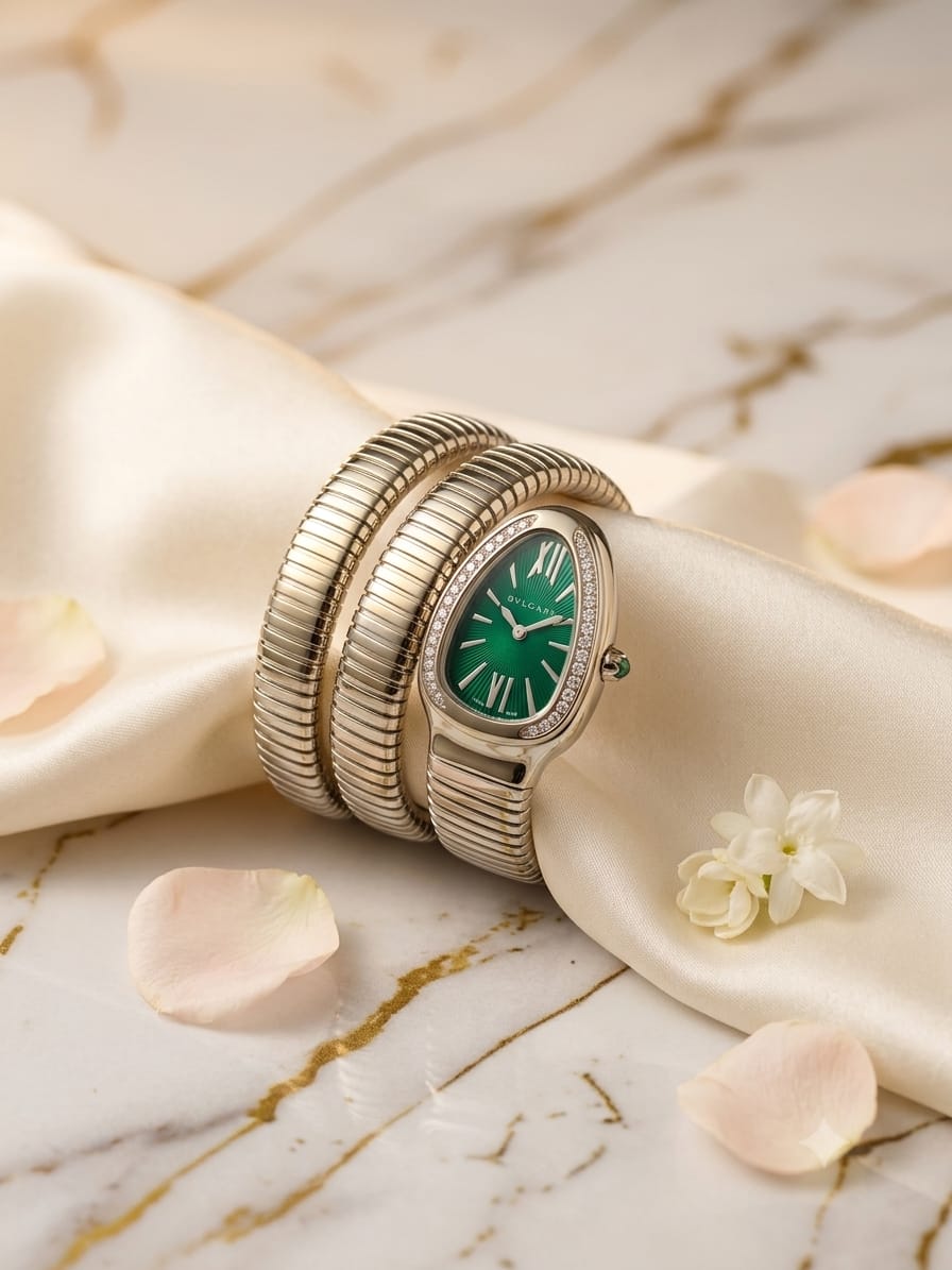 Bvlgari Serpenti Tubogas Rose Gold Watch