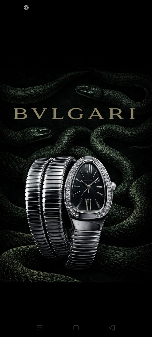 Bvlgari Serpenti Tubogas Rose Gold Watch