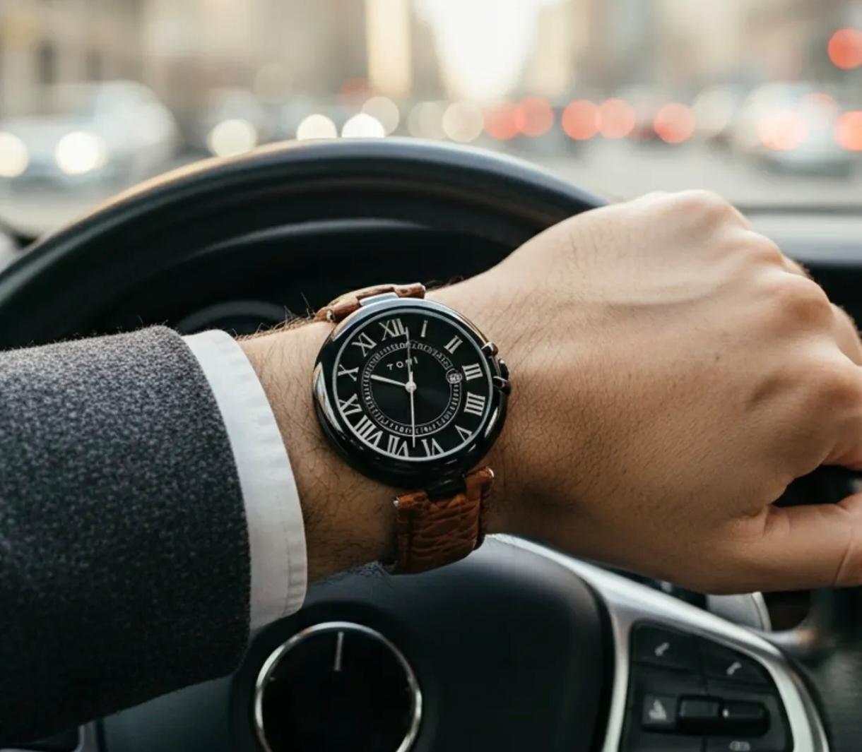 TOMI Classic Roman Numeral Watch –